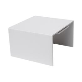 Pieza de Unión Color Blanco de PVC Auto Extinguible Para Canaleta TMK-4577 (5550-02001)