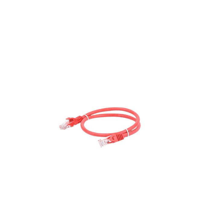 Cable de Parcheo UTP Cat6 - 0.5 Metros (1.64 Pies) - Rojo