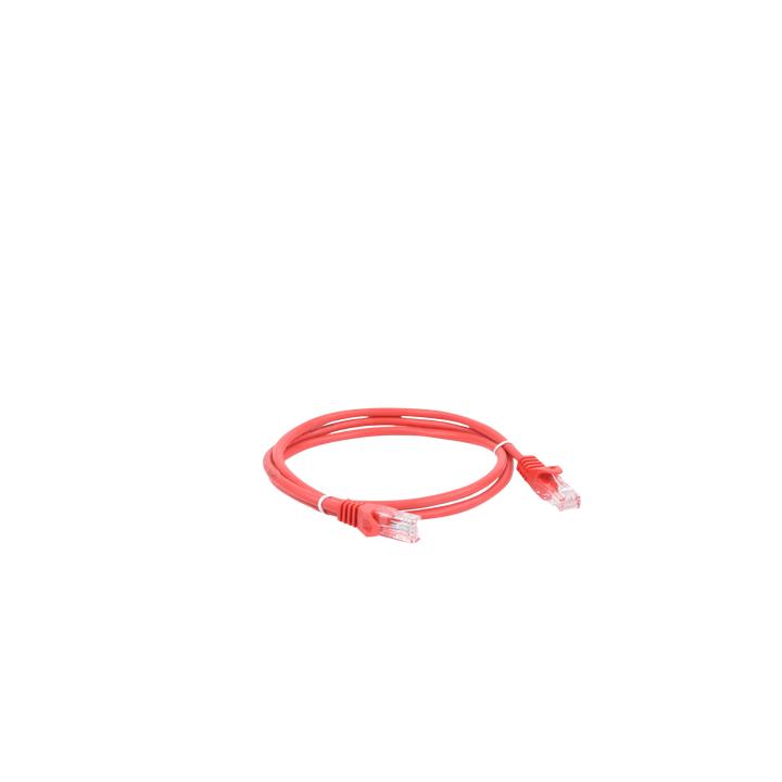 Cable de Parcheo UTP Cat6 - 0.5 Metros (1.64 Pies) - Rojo