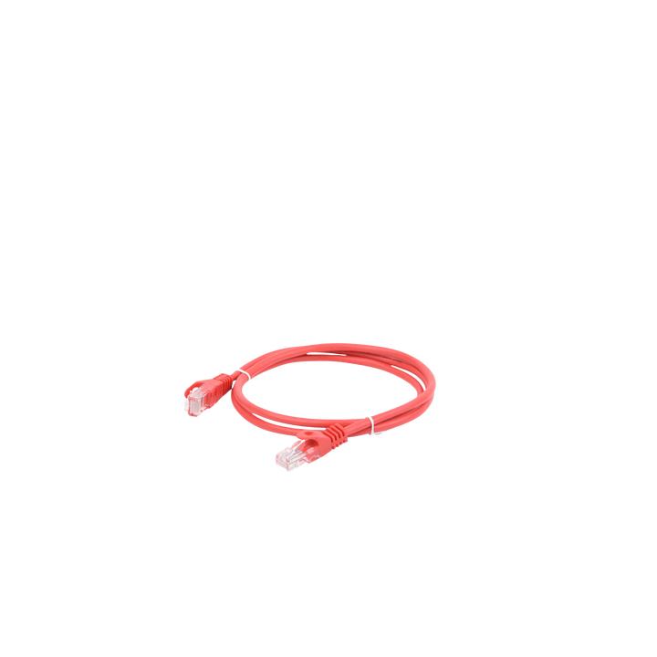 Cable de Parcheo UTP Cat6 - 0.5 Metros (1.64 Pies) - Rojo