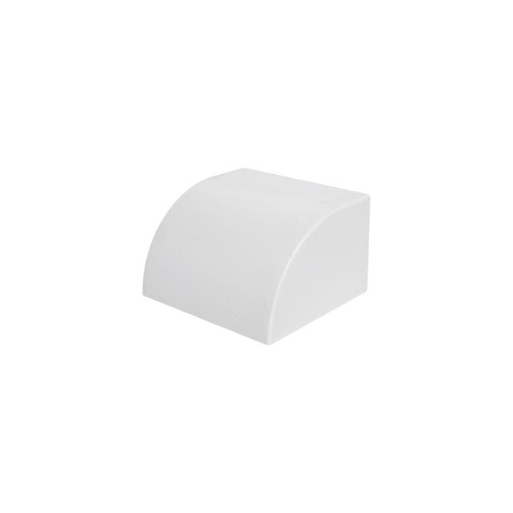 Tapa Final en Color Blanco de PVC Auto Extinguible, Para Canaleta TMK-4577 (5560-02001)