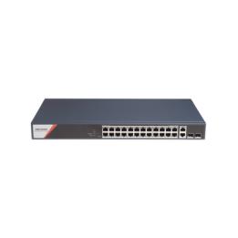 Switch Gigabit PoE+ / Administrable / 24 Puertos 1000 Mbps PoE+ (4 Puertos PoE++ 90 W) / 2 Puertos 1000 Mbps de Uplink