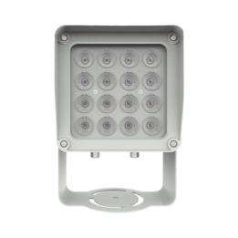 Lampara IR de Luz Estroboscópica / 16 Lámaras LED / Distancia Efectiva 16 a 25 Metros / Cobertura 10°