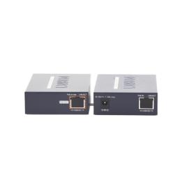 Kit Transmisor y Receptor PoE de Largo Alcance Sobre Coaxial Hasta 1 km