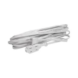 Extensión Eléctrica Doméstica de 8 metros / 127 V CA 8 A Máximo / Color Blanco.