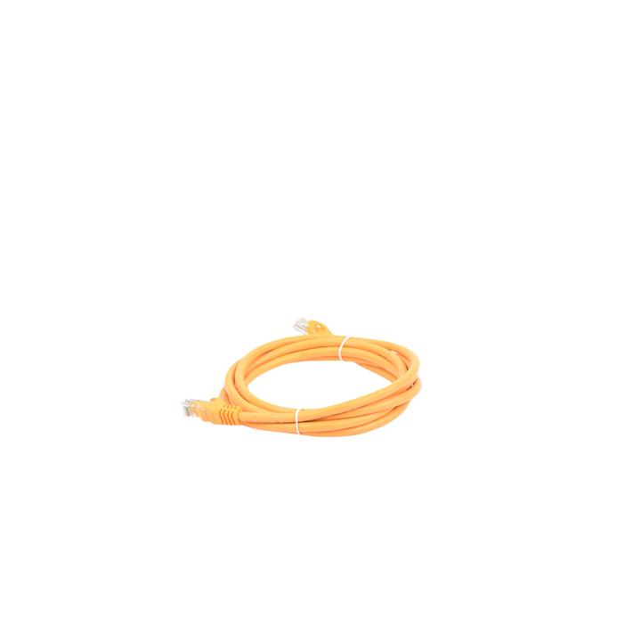 Cable de Parcheo UTP Cat6 - 2 Metros (6.56 Pies) - Amarillo