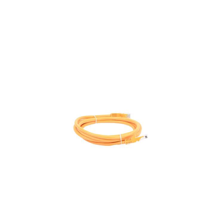Cable de Parcheo UTP Cat6 - 2 Metros (6.56 Pies) - Amarillo