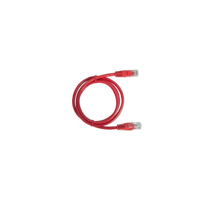 Cable de Parcheo UTP Cat6 - 2 Metros (6.56 Pies) - Rojo