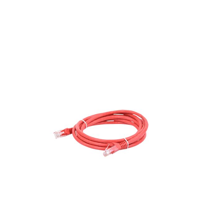 Cable de Parcheo UTP Cat6 - 2 Metros (6.56 Pies) - Rojo