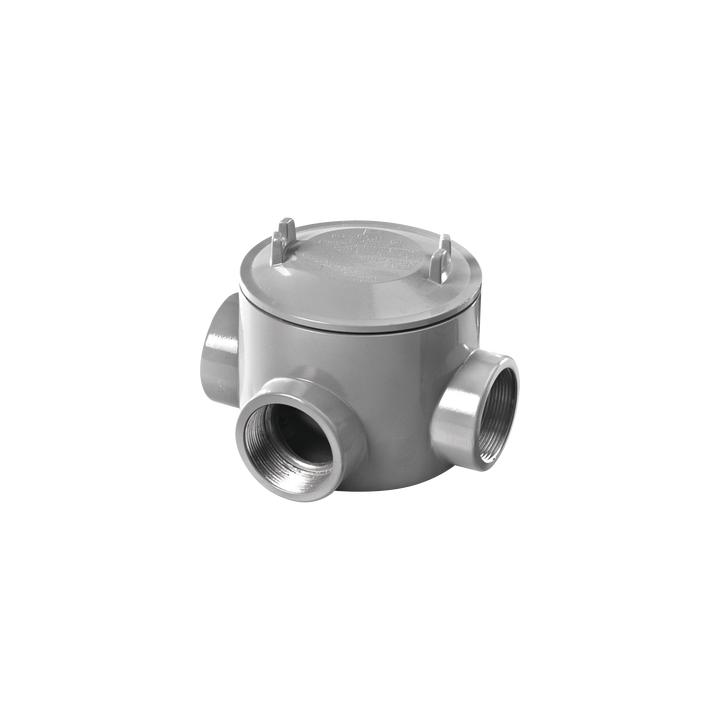 Caja con Tapa Tipo GRT de 1/2" (12.7mm) / Caja a Prueba de Explosión / Para Áreas Peligrosas  / Libre de Cobre.