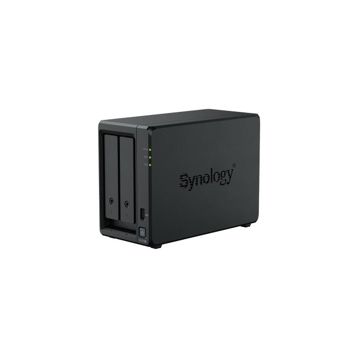 NAS Synology DiskStation DS725+ | 2 Bahías | Expandible hasta 7 Unidades | 2 Ranuras M.2 NVMe | Puerto 2.5GbE |