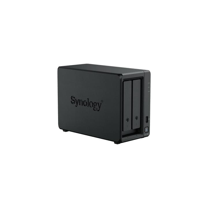 NAS Synology DiskStation DS725+ | 2 Bahías | Expandible hasta 7 Unidades | 2 Ranuras M.2 NVMe | Puerto 2.5GbE |