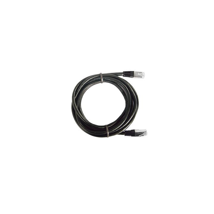 Cable de Parcheo FTP Cat6 - 2.0 Metros (6.56 Pies) - Negro