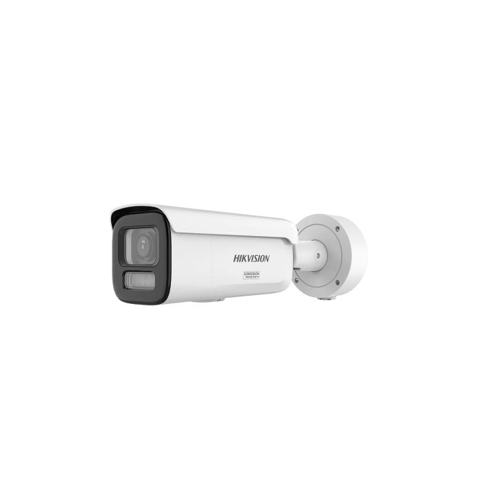 [Dual Light + ColorVu 3.0 + HikAI] Bala IP 4 Megapixel / Lente Mot. 2.8 a 12 mm / 60 mts IR + Luz Blanca / Exterior