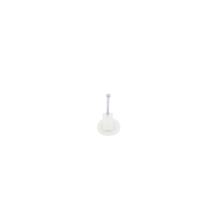 Grapa para cable plano de 6mm color transparente (100pzs) (3210-00100)
