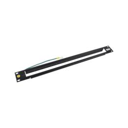 Chassis Rack 1U / 16 Módulos Protectores Serie DPR / Montaje 19" / Transtector