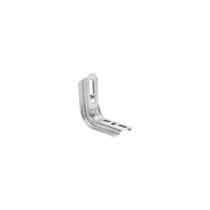 Ménsula omega tipo L 110mm inteligente, para montar charola de 50 a 100mm en pared o muro