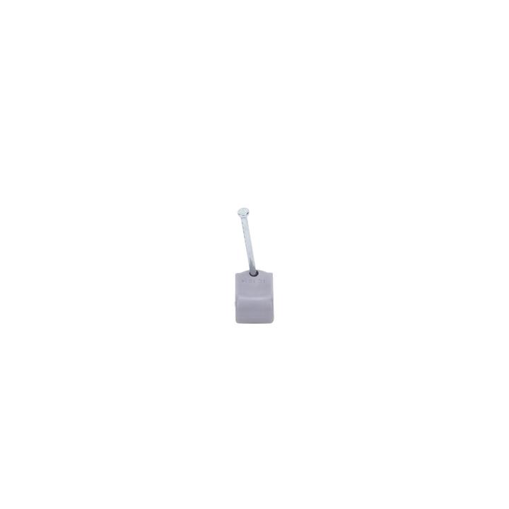 Grapa para cable redondo de 10mm color gris (100pzs) (3104-00100)