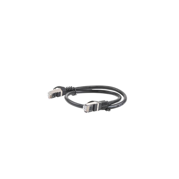 Cable de Parcheo FTP Cat6 - 0.5 Metros (1.64 Pies) - Negro