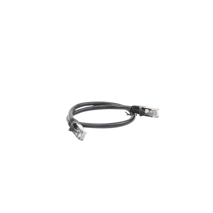 Cable de Parcheo FTP Cat6 - 0.5 Metros (1.64 Pies) - Negro