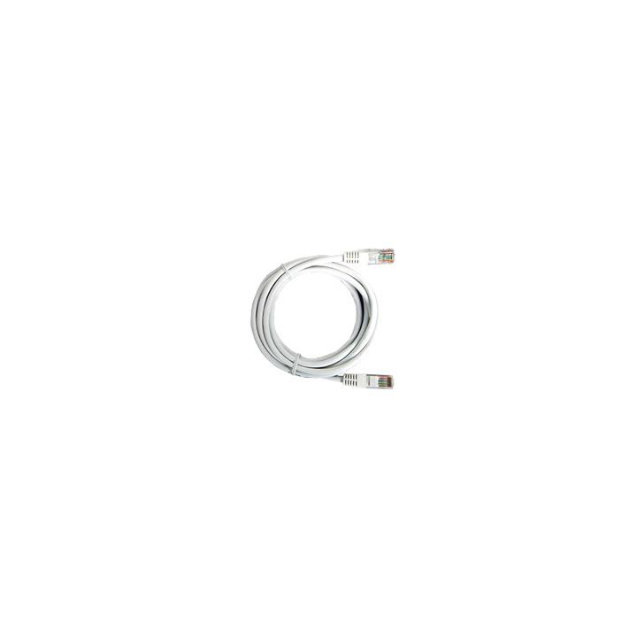 Cable de Parcheo UTP Cat5e - 0.5 Metros (1.64 Pies) - Blanco