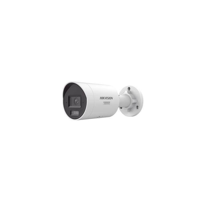 [Dual Light + ColorVu 3.0 + HikAI] Bala IP 6 Megapixel / Lente 2.8 mm / 40 mts IR + Luz Blanca / 2 Microfonos
