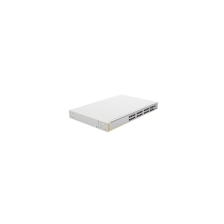 Switch PoE+ Administrable CentreCOM GS970M, Capa 3 de 24 Puertos 10/100/1000 Mbps + 4 SFP Gigabit, 370 W