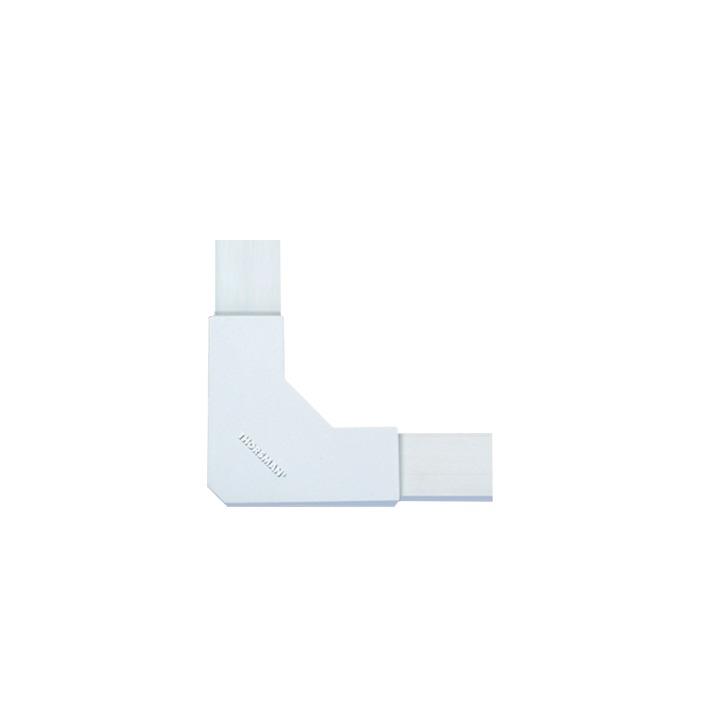 Sección en "L" blanco de PVC auto extinguible, para canaletas TMK1020, TMK1020SD, TMK1020CD (5130-02001)