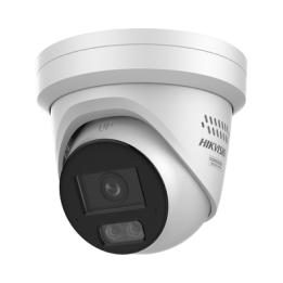 [Dual Light + ColorVu 3.0 + HikAI] Turret IP 6 Megapixel / Lente 2.8 mm / 30 mts IR + Luz Blanca / 2 Microfonos