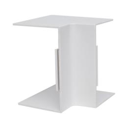 Esquinero Interior Color Blanco de PVC Auto Axtinguible, Para Canaleta TMK-4577 (5520-02001)