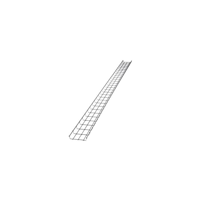Charola Tipo Malla 33/150 mm, Acabado Electro Zinc, Hasta 79 Cables Cat6, Tramo de 3 Metros
