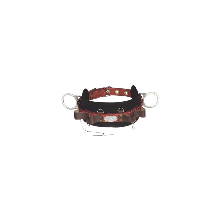 Cinturón de Liniero de Lujo, Fabricado en Poliéster, con 2 Anillos tipo D, Talla 48.