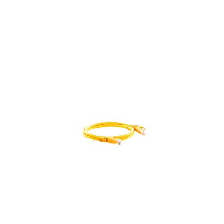 Cable de Parcheo UTP Cat6 - 1 Metro (3.28 Pies) - Amarillo
