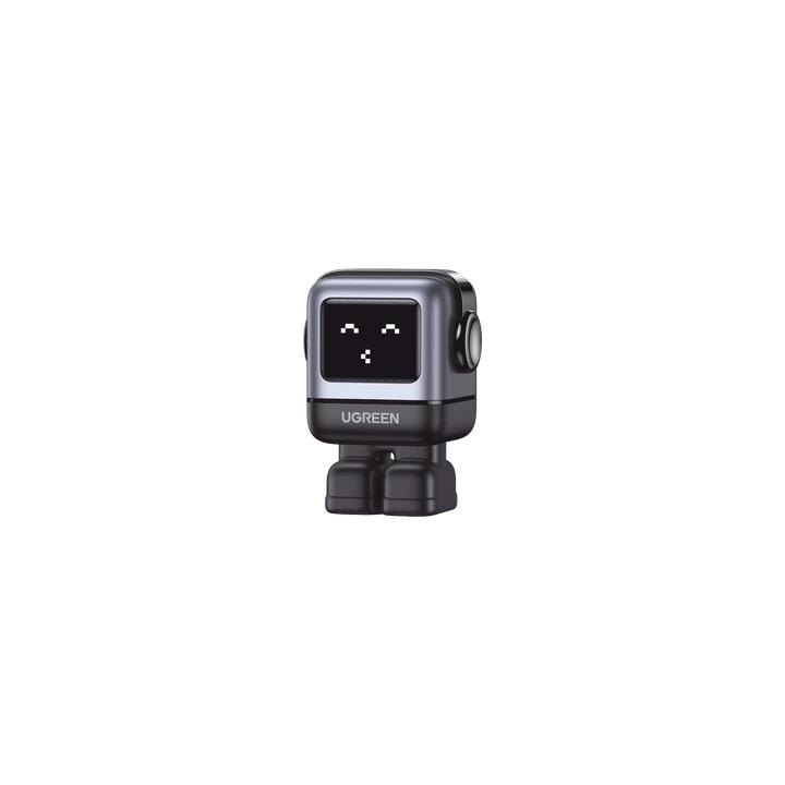 Cargador RobotGaN de 65W Serie UNO | 3 Puertos de Carga Rápida | 2 USB-C | 1 USB-A | PD 3.0 | QC 4.0 | Carga
