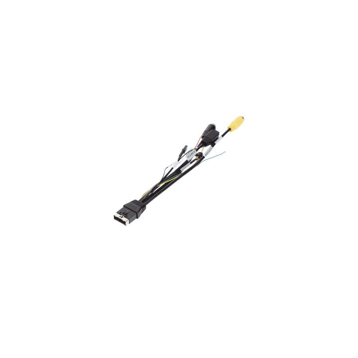 Cable adaptador / posibilita la inclusión de un canal IP, incorpora salida de video conector tipo aviación 4 pines y