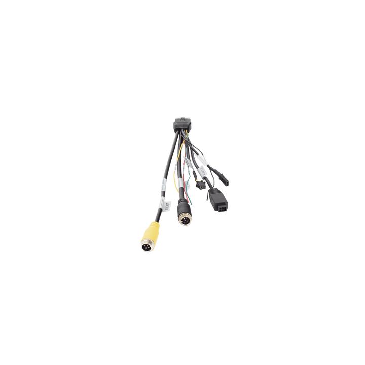 Cable adaptador / posibilita la inclusión de un canal IP, incorpora salida de video conector tipo aviación 4 pines y