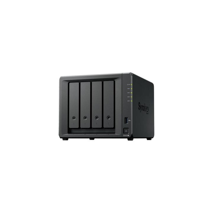 NAS DiskStation DS425+ | 4 Bahías | Intel Celeron J4125 2.7 GHz | 2 GB DDR4 / 2.5GbE + 1GbE | 2 Puertos USB 3.2 Gen 1