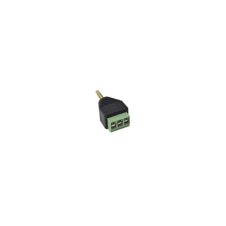 Adaptador para Audio y Video de 3.5 mm con Terminal Atornillable