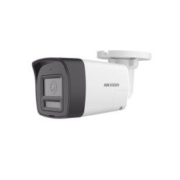[Audio Bidireccional + Sirena & Estrobo + Dual Light + ColorVu] Bala TURBOHD 4K (8 Megapixel) / Lente 2.8 mm / 30 mts