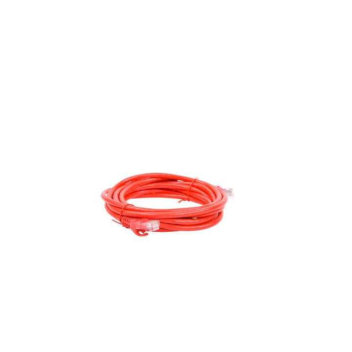 Cable de Parcheo UTP Cat6 - 3.0 Metros (9.84 Pies) - Rojo