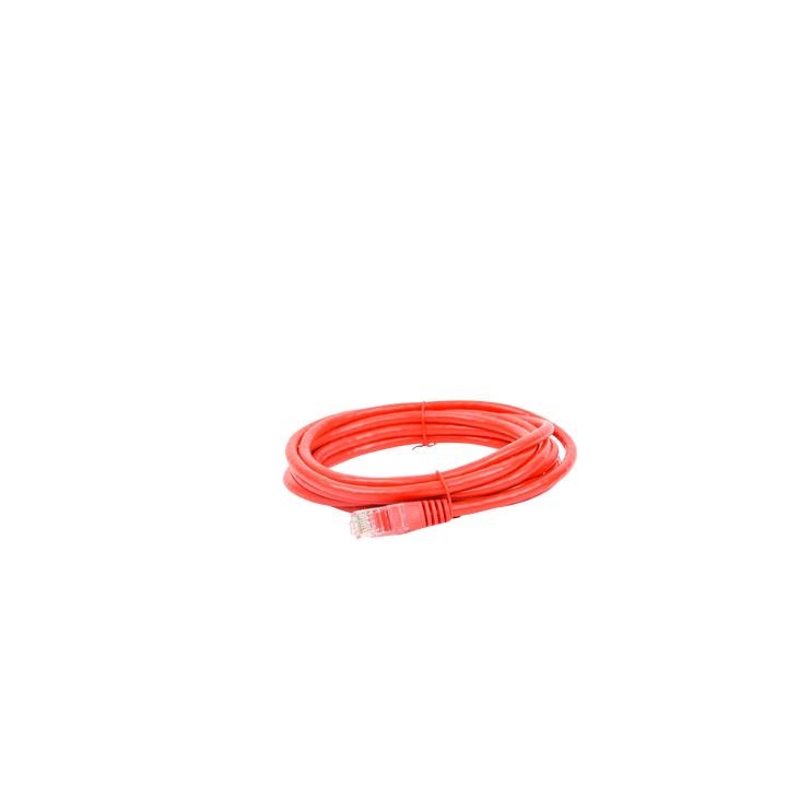 Cable de Parcheo UTP Cat6 - 3.0 Metros (9.84 Pies) - Rojo
