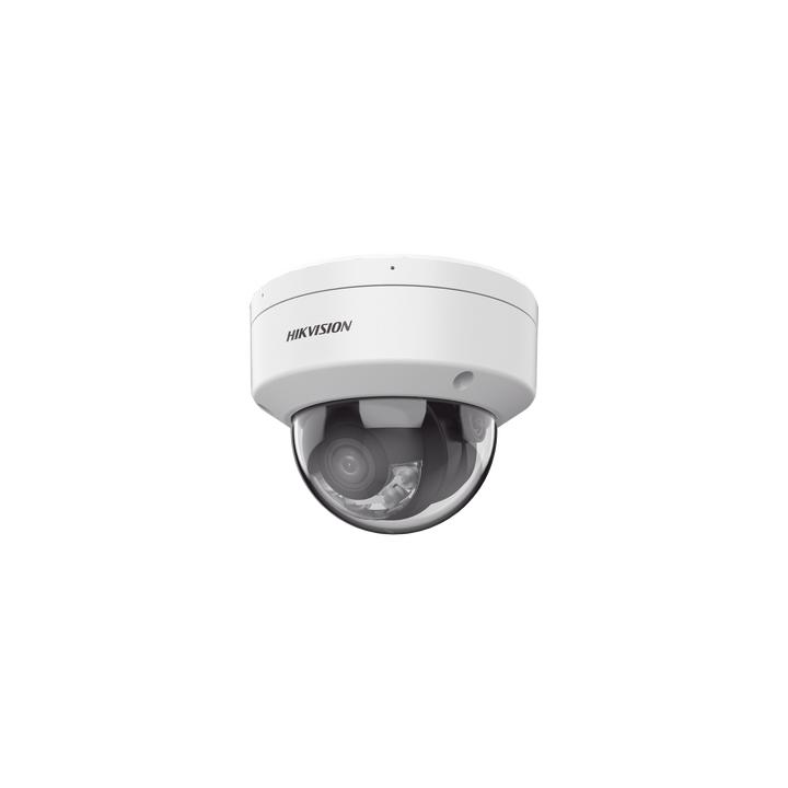 [Dual Light + ColorVu 3.0 + HikAI] Domo IP 8 Megapixel / Lente 2.8 mm / 30 mts IR + Luz Blanca / 2 Microfonos