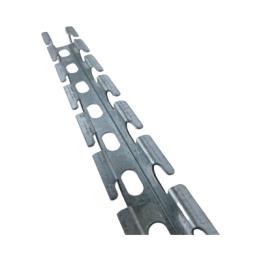Sujetador Universal Profundo Multiusos, Tramos de 3 metros de largo, Con Acabado Electro Zinc, Complemento Ideal Para