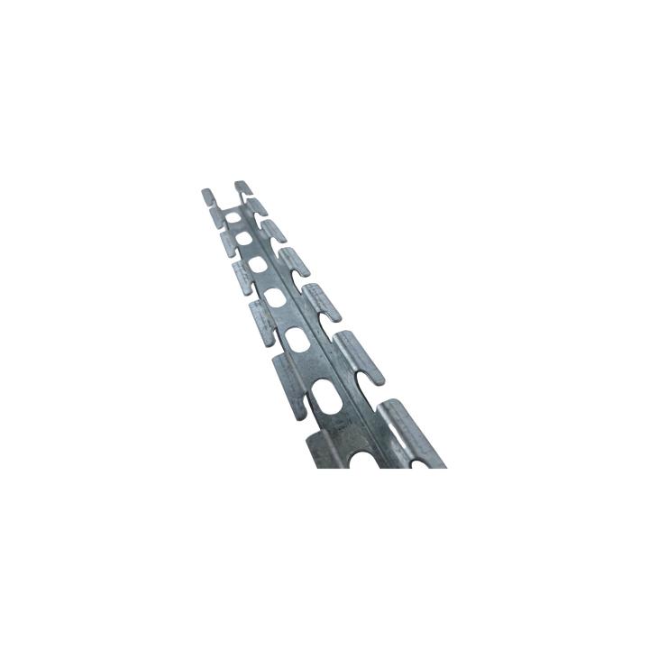 Sujetador Universal Profundo Multiusos, Tramos de 3 metros de largo, Con Acabado Electro Zinc, Complemento Ideal Para