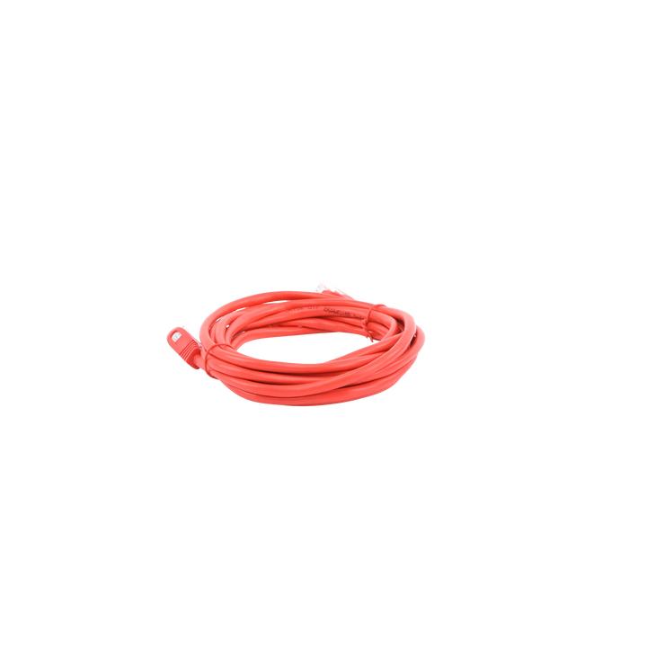 Cable de Parcheo UTP Cat5e - 3.0 Metros (9.84 Pies) - Rojo