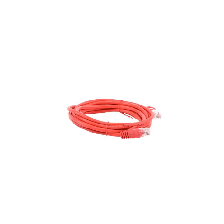 Cable de Parcheo UTP Cat5e - 3.0 Metros (9.84 Pies) - Rojo