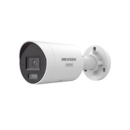 [Dual Light + ColorVu 3.0 + HikAI] Bala IP 4 Megapixel / Lente 2.8 mm / 40 mts IR + Luz Blanca / 2 Microfonos