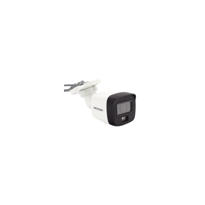 [Dual Light] Kit TurboHD 3K (5 Megapixel) / DVR 4 Canales / 4 Cámaras Bala para Exterior y Metal / Micrófono
