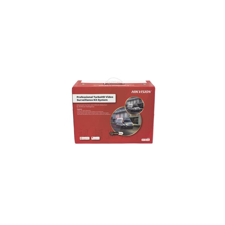 [Dual Light] Kit TurboHD 3K (5 Megapixel) / DVR 4 Canales / 4 Cámaras Bala para Exterior y Metal / Micrófono