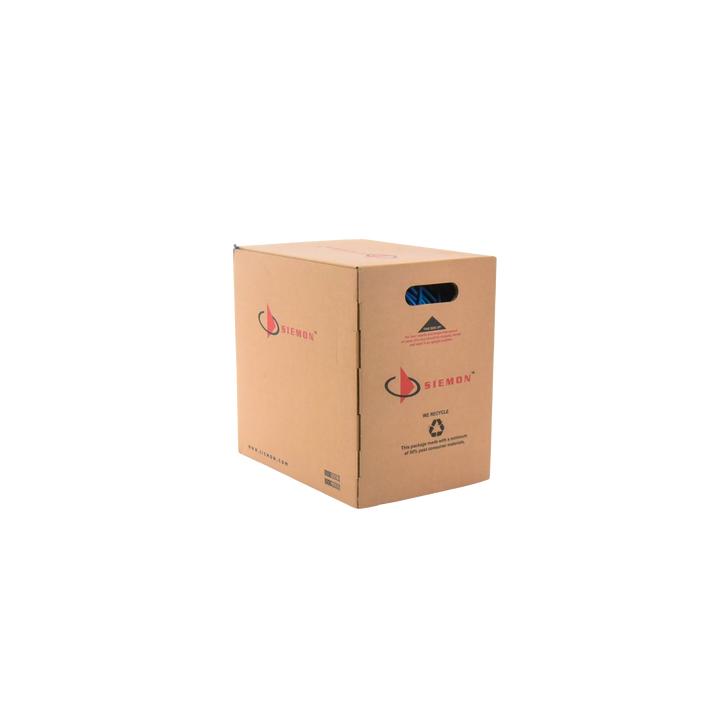 Bobina de Cable UTP Reelex, de 4 Pares, Alto Desempeño Cat6, PVC (CM), Color Azul, 23 AWG, 305 Metros (1000 Pies)
